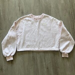 Under Armour Pink Cropped Sweatshirt